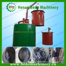 Energy saving continuous smokeless carbonization oven/carbonizing oven for bamboo charcoal